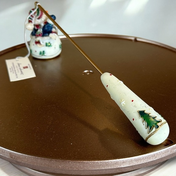 Home‎ Interiors Resin Happy Snowman Candle Snuffer - Picture 6 of 9